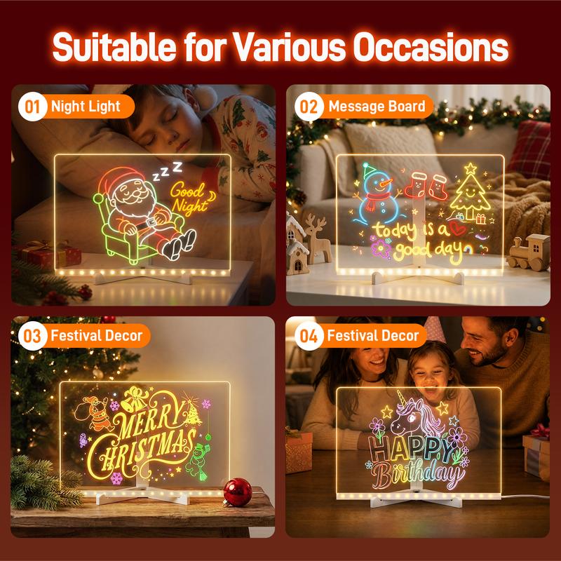 Serova LED Light-Up Drawing Board for Kids Toys